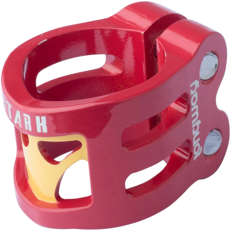 Longway Stark Kickbike Clamp (Röd)