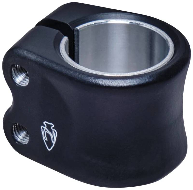 North Profile Double Kickbike Clamp (Matte Black)