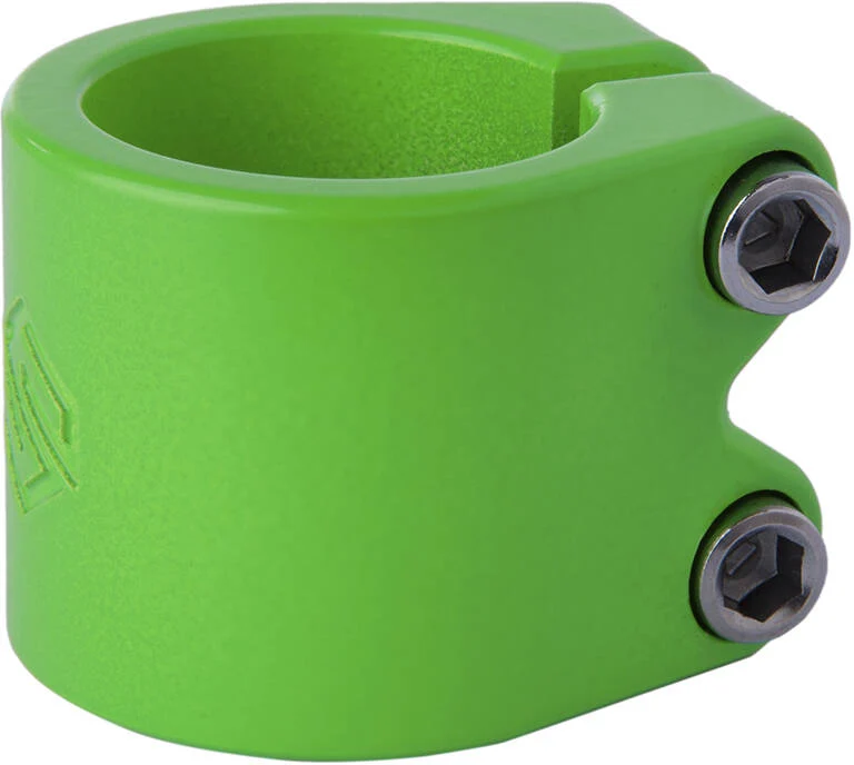 Striker Lux Double Kickbike Clamp (Lime)