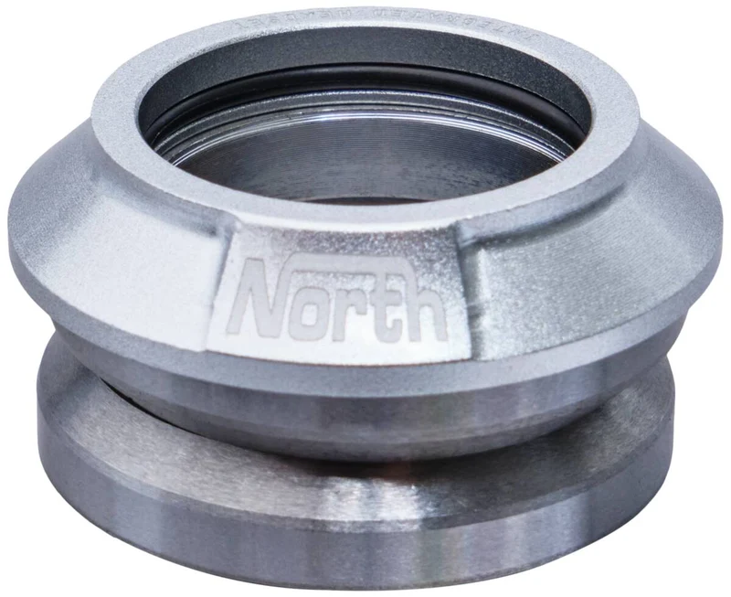 North Star Integrated Kickbike Headset (Matte Silver)