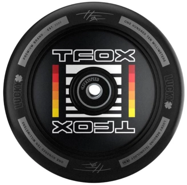 Lucky TFOX Analog Sparkcykel Hjul (Svart)