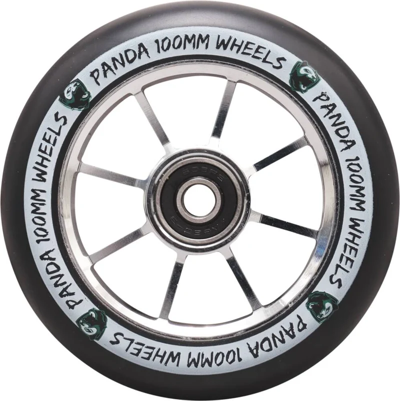 Panda Spoked V2 Sparkcykel Hjul (Chrome)