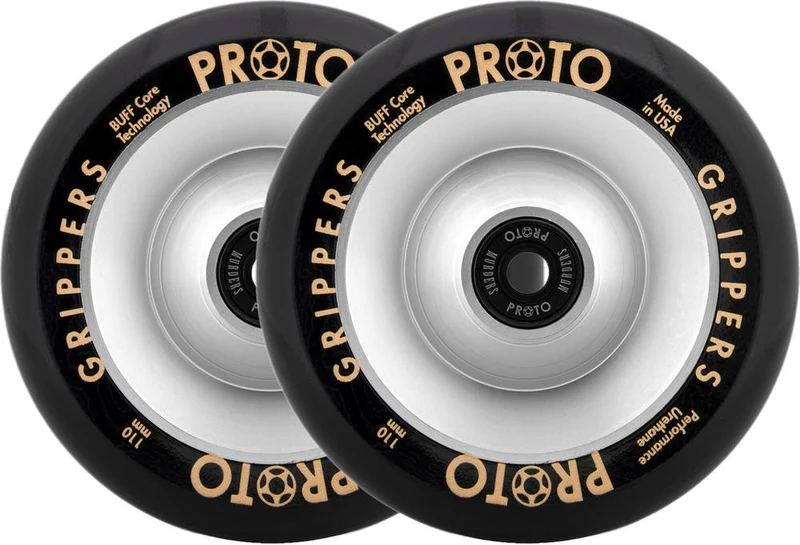 Proto Full Core Gripper Sparkcykel Hjul 2-Pack (Silver)