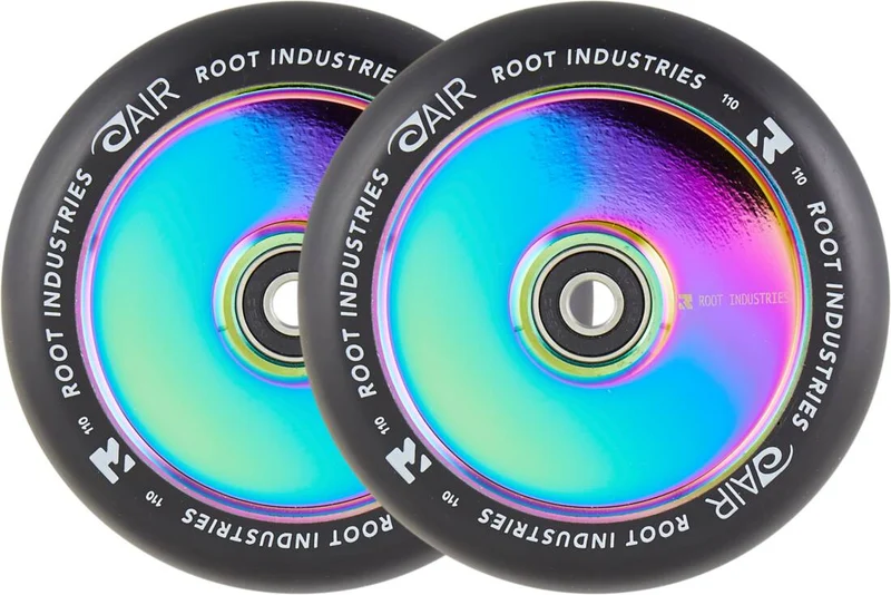 Root Air Svart Sparkcykel hjul 2-pack (Neochrome)