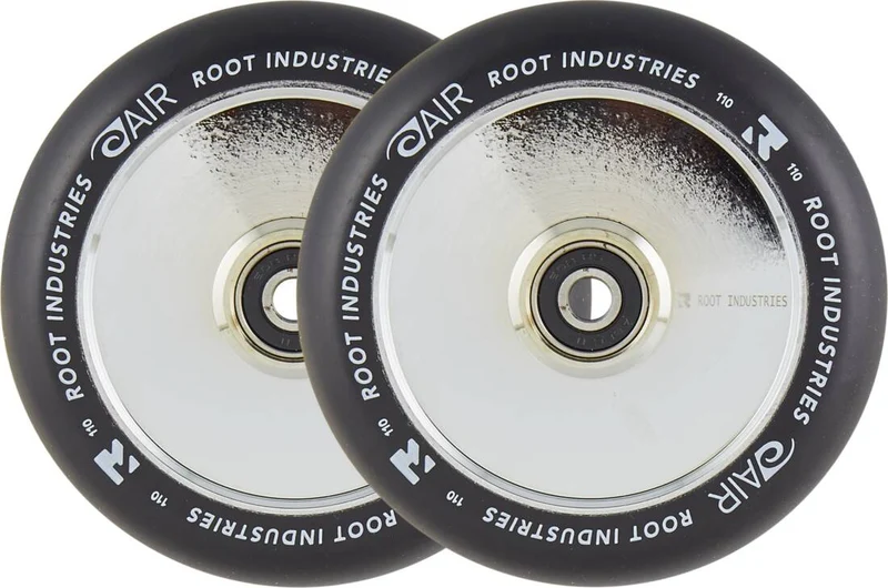 Root Air Svart Sparkcykel hjul 2-pack (Mirror)