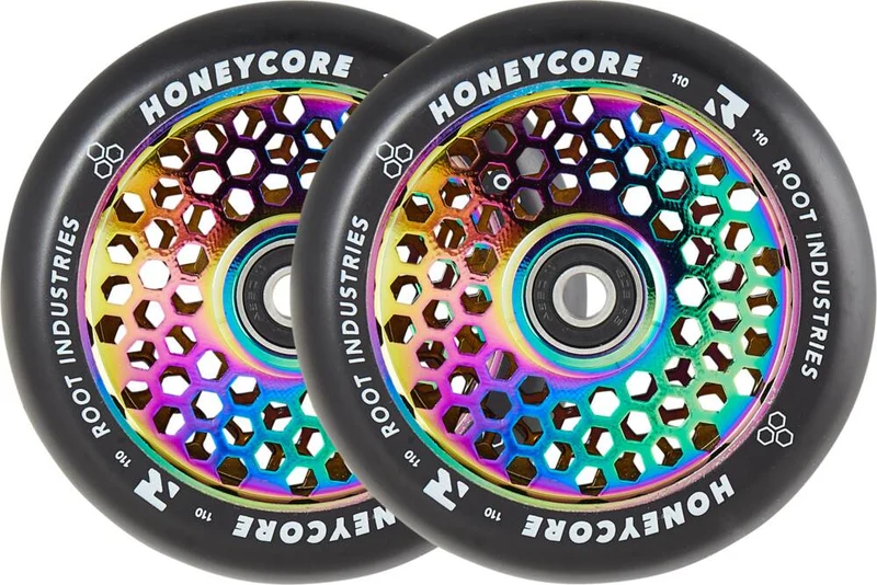 Root Honeycore Svart Komplett 110mm Hjul 2-pack (Neochrome)
