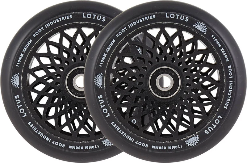 Root Lotus Wide Hjul 2-Pack (Svart)