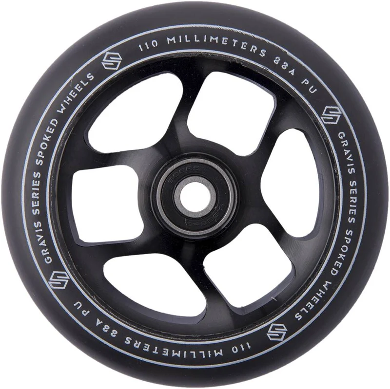 Striker Gravis Spoked Sparkcykel Hjul (Svart)