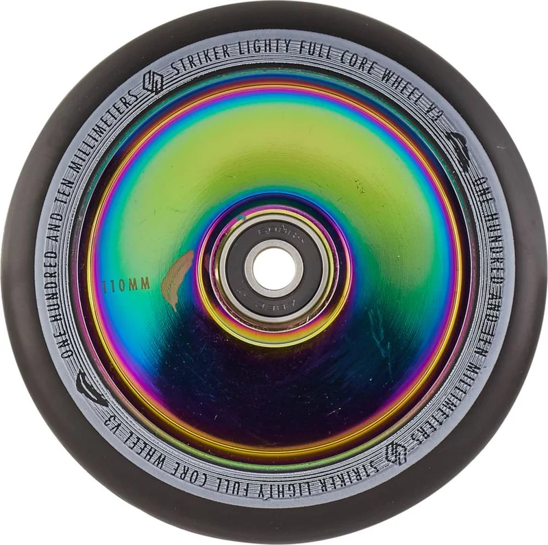 Striker Lighty Full Core V3 Svart Sparkcykel Hjul (Rainbow)
