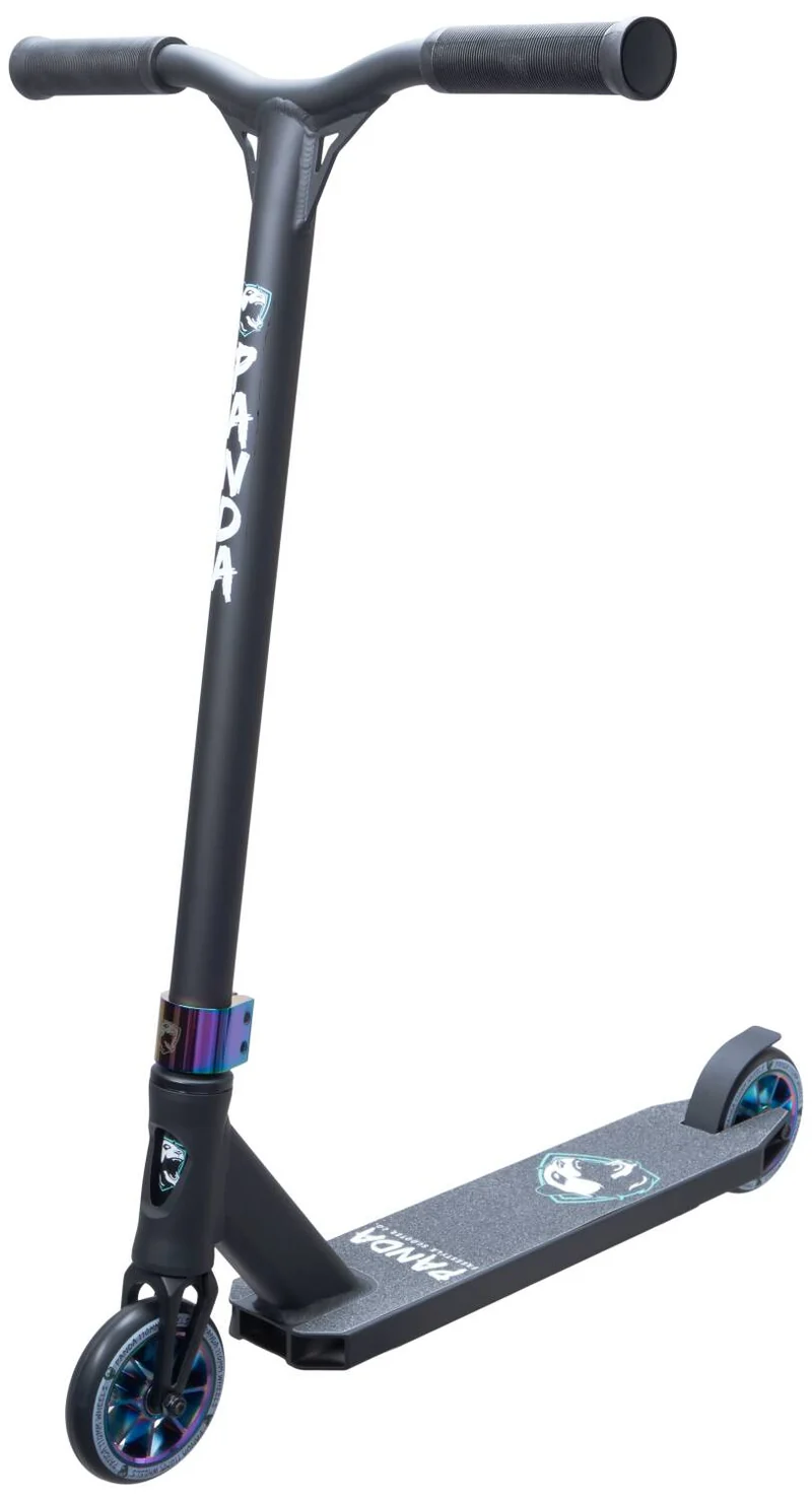 Panda Optimus Trick Sparkcykel (Black/Rainbow)