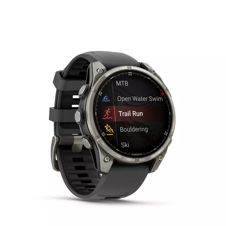 Garmin Fenix 8 Pro AMOLED 47mm Titanium Graphite/Black