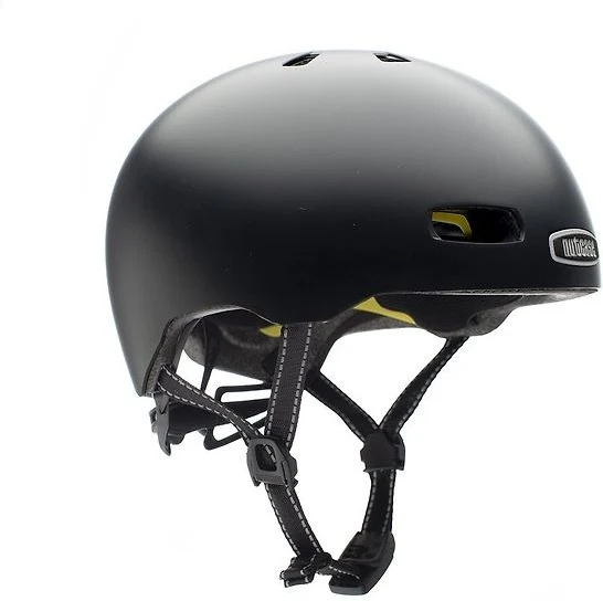 Nutcase Street Onyx Solid Mips Cycling Helmet, 56-60 cm
