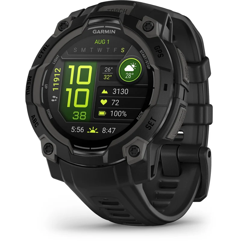 Garmin Instinct 3 smartwatch, 45mm, Black