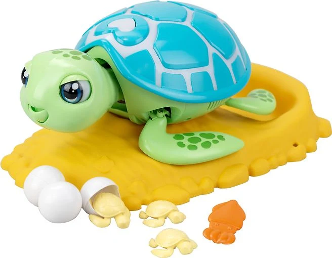 Rescue Turtle - Interactive Toy Turtle That Needs Care, Green