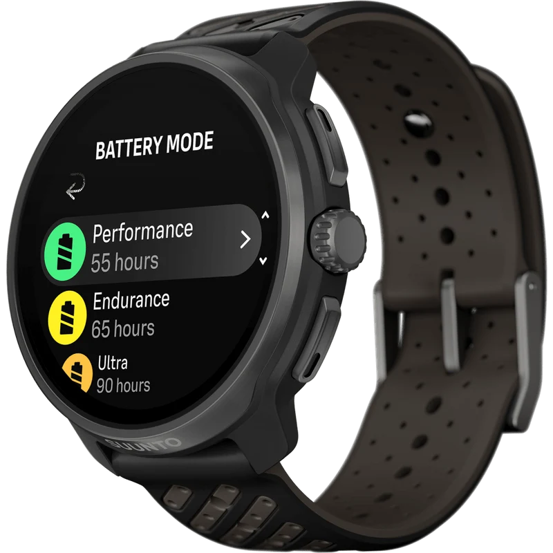 Suunto Race 2 Titanium Sport Watch, Black