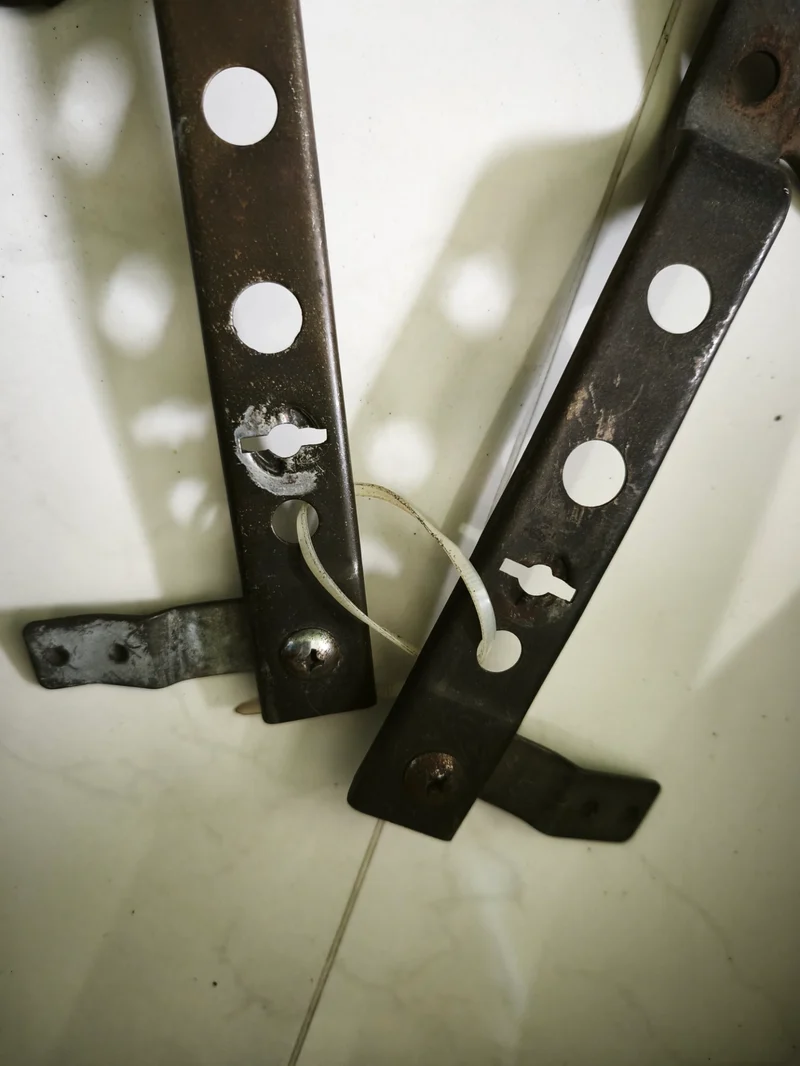 Suzuki RG400 RG500 Gamma Lower Fairing/Belly Pan Brackets