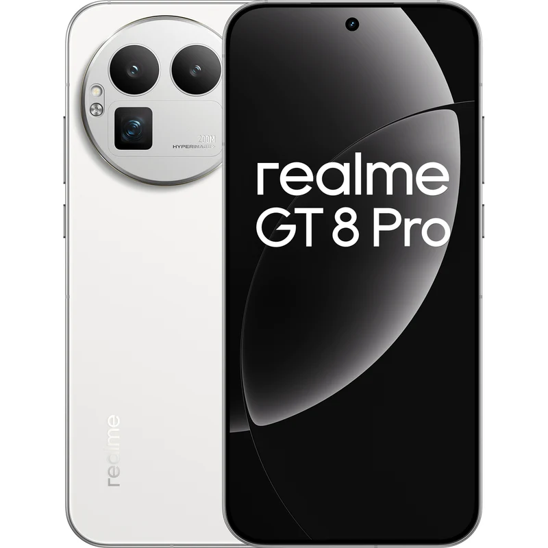 realme GT 8 Pro 5G phone, 256GB 12GB, Diary White