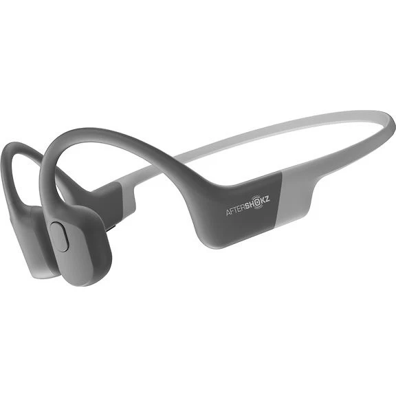 Shokz Aeropex Bone Conduction Headphones, Lunar Grey