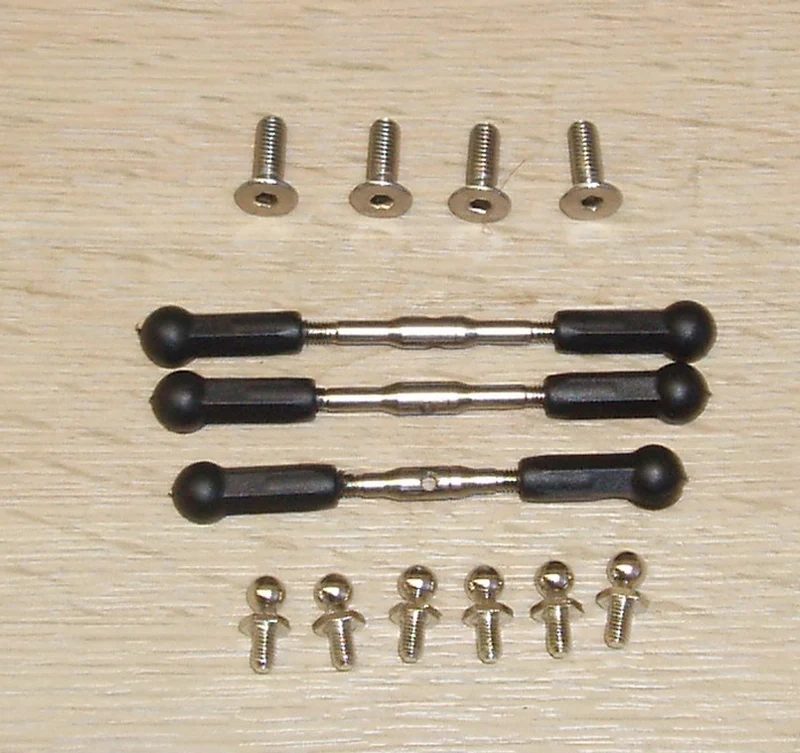 Kawasaki KR1S KIPS linkage repair kit - titanium