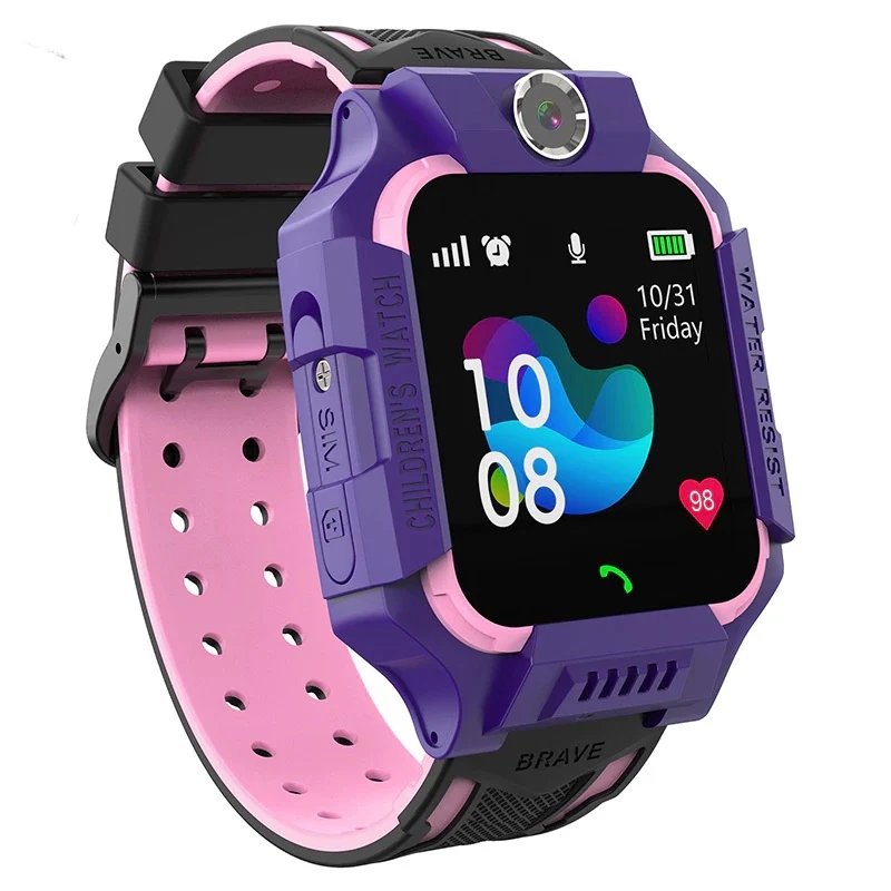 Bemi K2 GPS Tracking Kids Watch, Purple