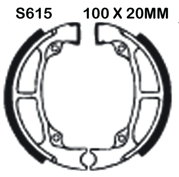 Brake Shoes Fits Suzuki RM80 Front