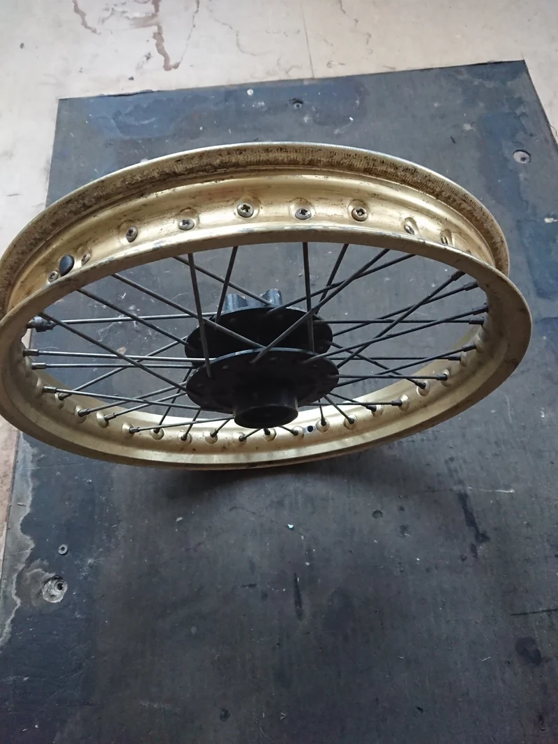 Used Yamaha TDR250 Front Wheel Assembly