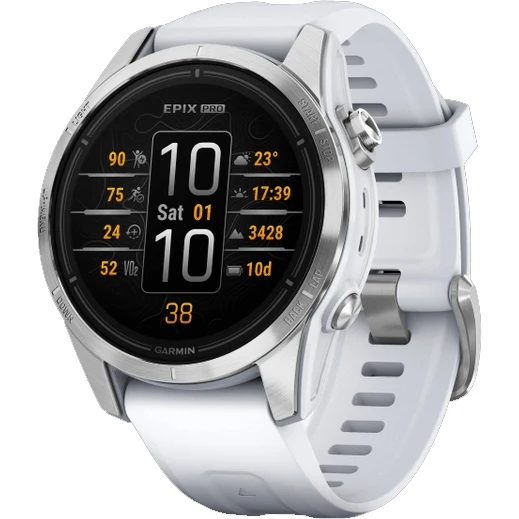 Garmin Epix Pro (2. gen) 42 mm Smartwatch, Whitestone