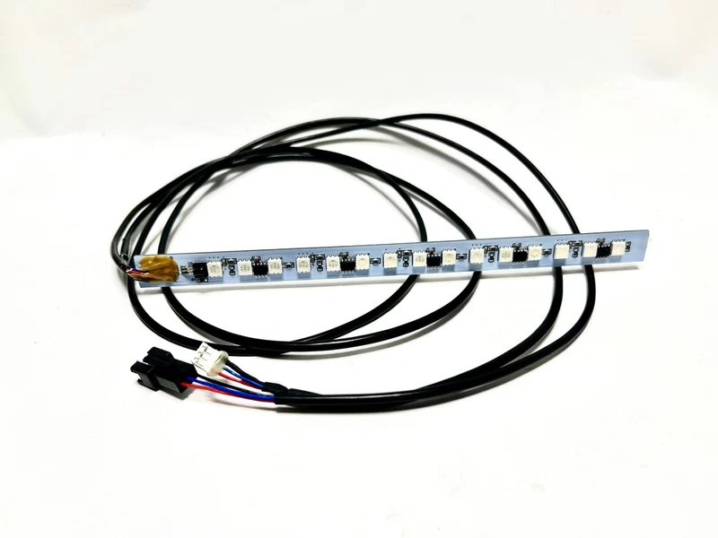 Led light steering tube 19cm ( luz led mastil) for Dualtron City