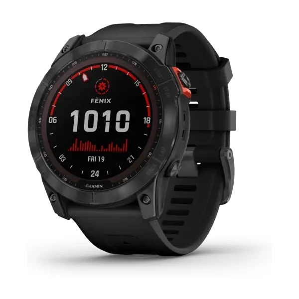 Garmin Fenix 7X Solar Slate Gray with Black Band