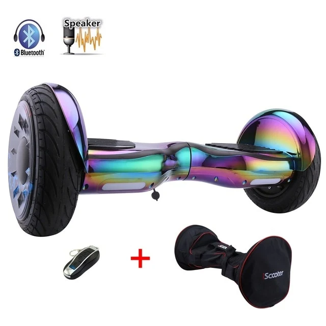 iScooter hoverboard with Bluetooth speakers two wheels smart self balancing scooter electric skateboard giroskuter