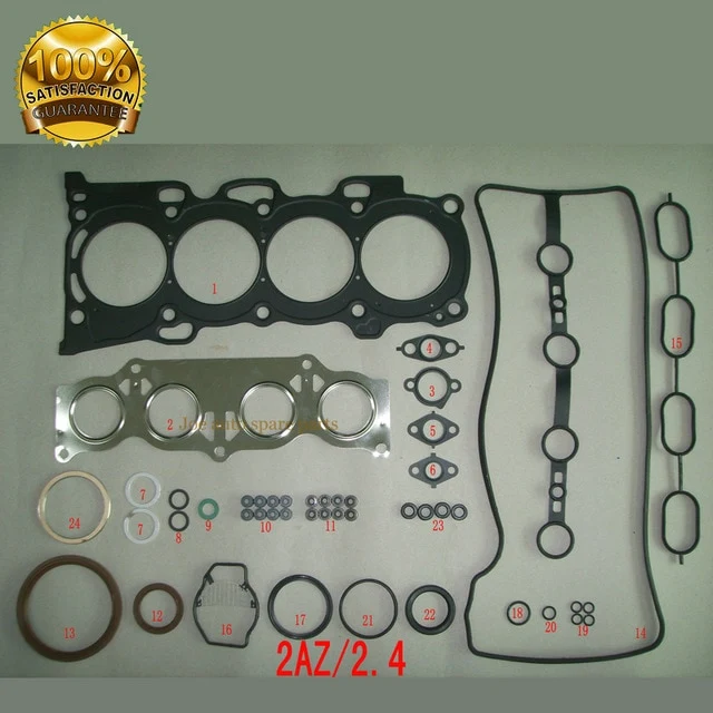 2AZFE Engine Gasket Set TOYOTA CAMRY RAV4 ALPHARD CAMRY ESTIMA