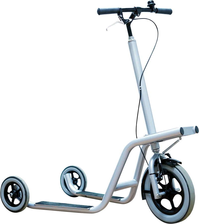 Sparkcykel 3-hjulig ergonomisk