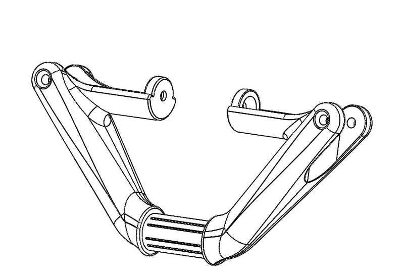 Folding Handle Body (Cuerpo Manilla Plegable) compatible for Minimotors Dualtron Storm