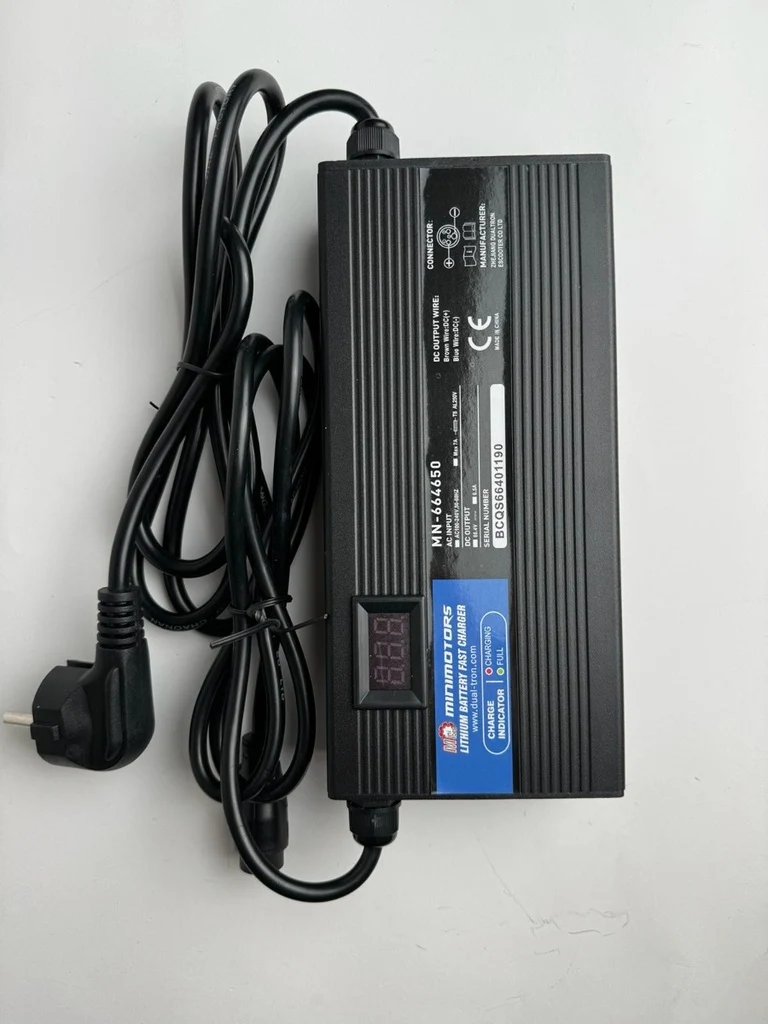 Fast Charger Baming (Cargador rapido) Version2024 - 60V 6,5A - Official Minimotors