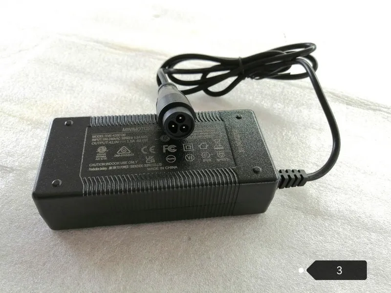 Charger 41,5V 1,5ah (Cargador) connector LP16 Dualtron Togo