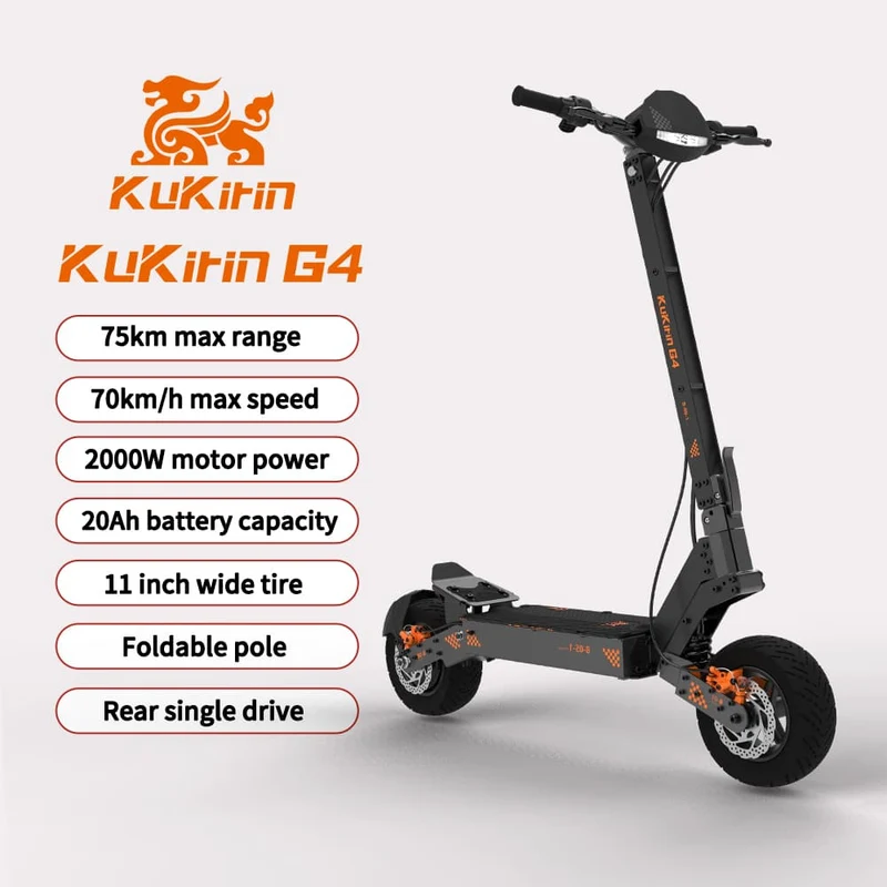 🏆 Flagship Performance |KuKirin G4 Electric Scooter
