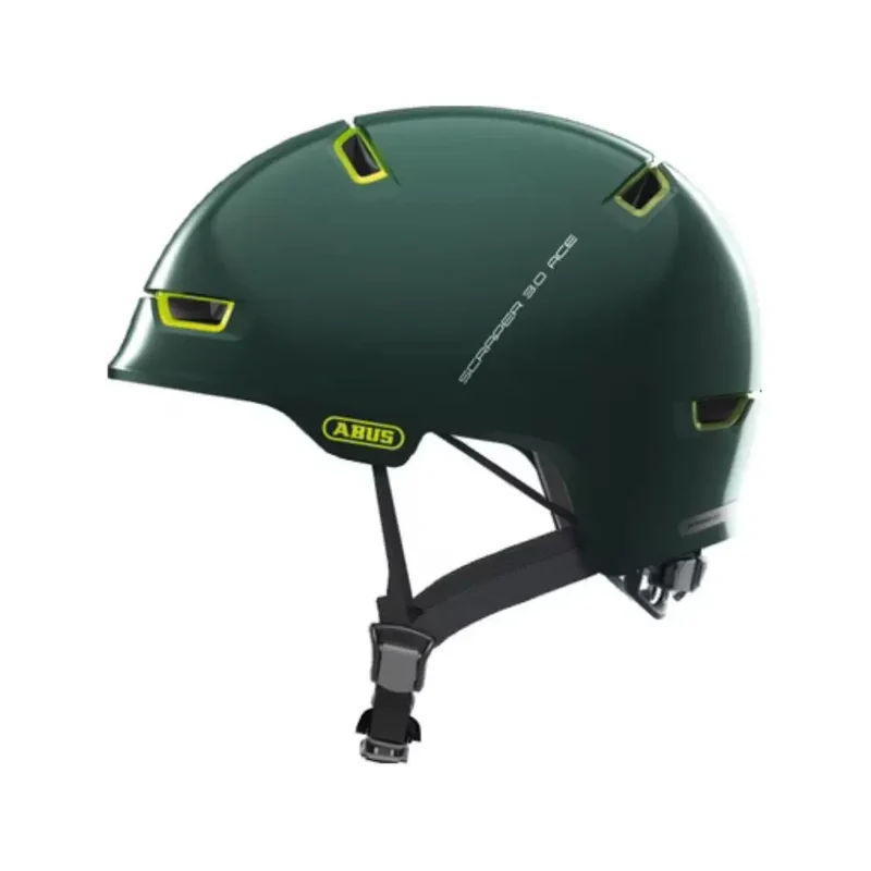 ABUS Scraper 3.0 ACE Urban Bicycle Helmet – Ivy Green M 56–61 cm