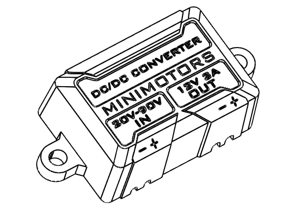 5A DC Converter 12V (Convertidor) compatible for Minimotors Dualtron