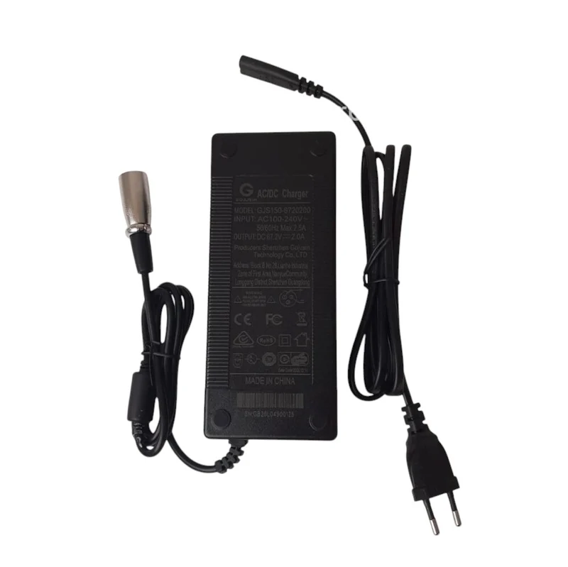 Vsett 11+ Laddare 60V 67.2V 2A