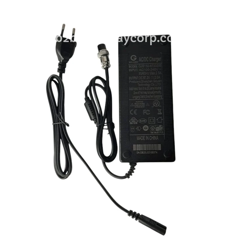 Vsett 10+ Laddare 67,2V 2A Svart
