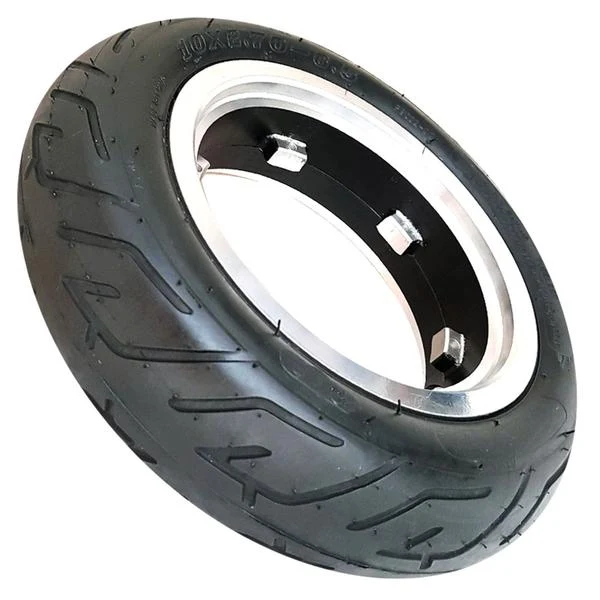 Slanglöst 10 x 2,70 Däck och Fälg för Dualtron Speedway