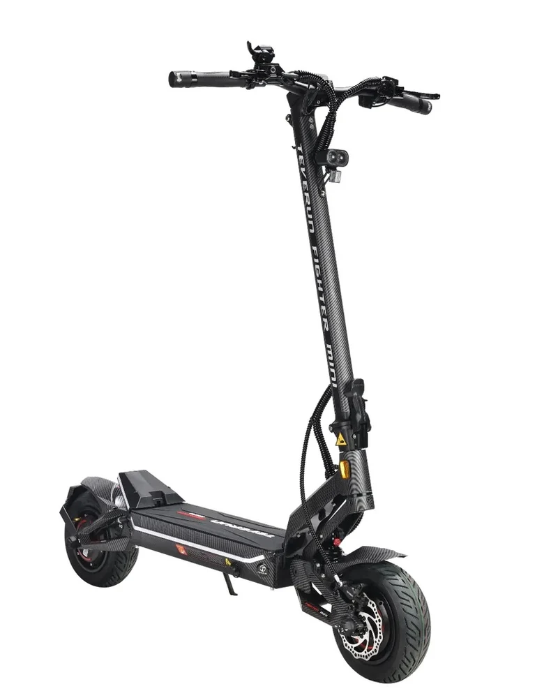 Teverun Fighter Mini V4 52V 25Ah Elektrisk Scooter Bosch Motor