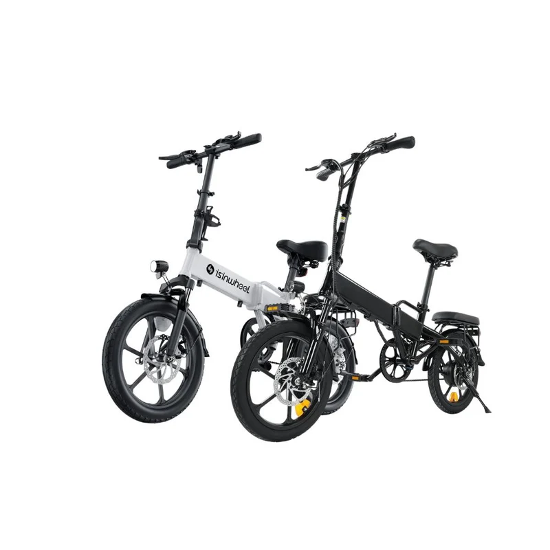 iSinwheel U3 Bicicleta eléctrica (negro + blanco)