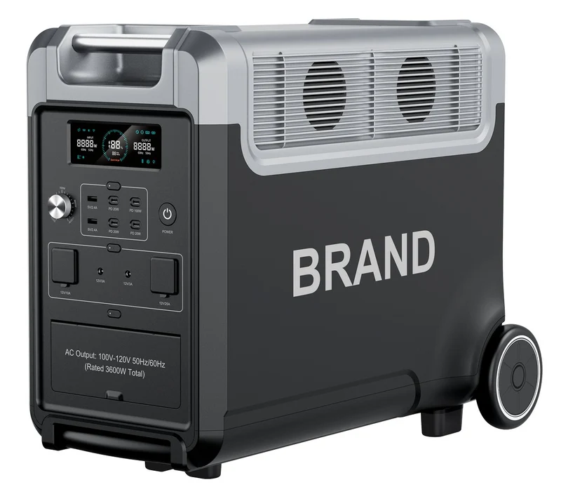 N051-Trailer Power Box för Camping 3600w 3840wh