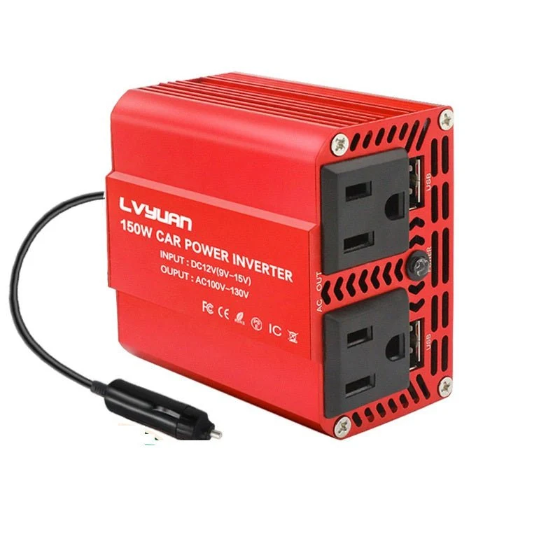 12v till 110v Small Car Inverter 150w