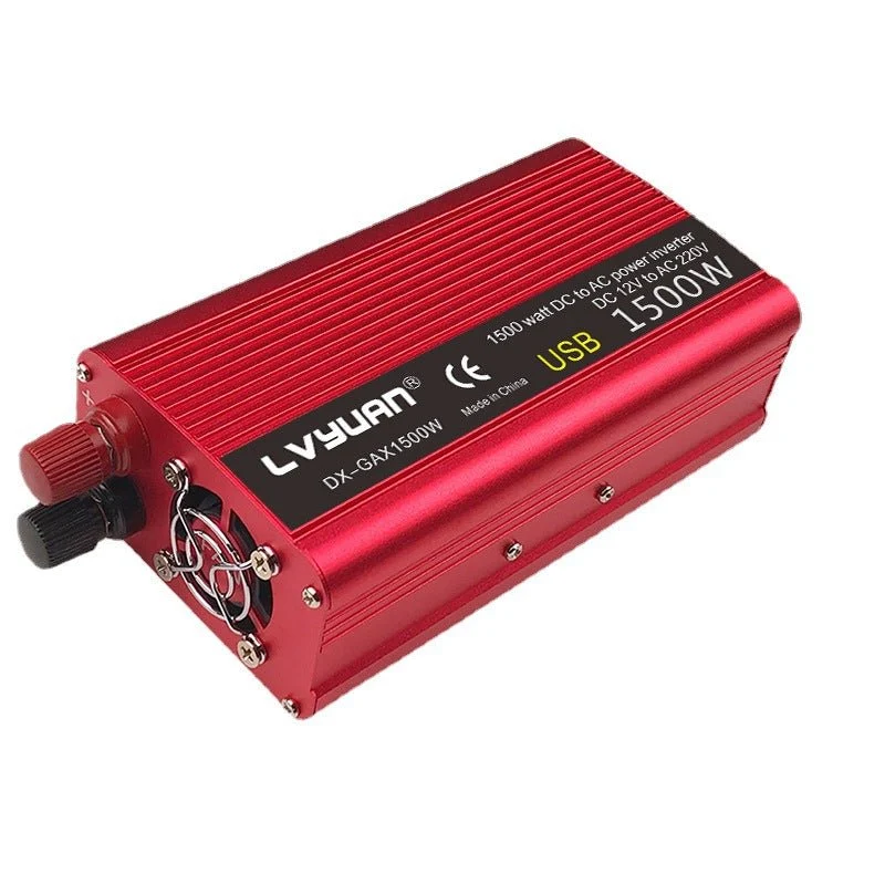 800w/2000w Red Power Inverter Modifierad Sine Wave High Power 12V