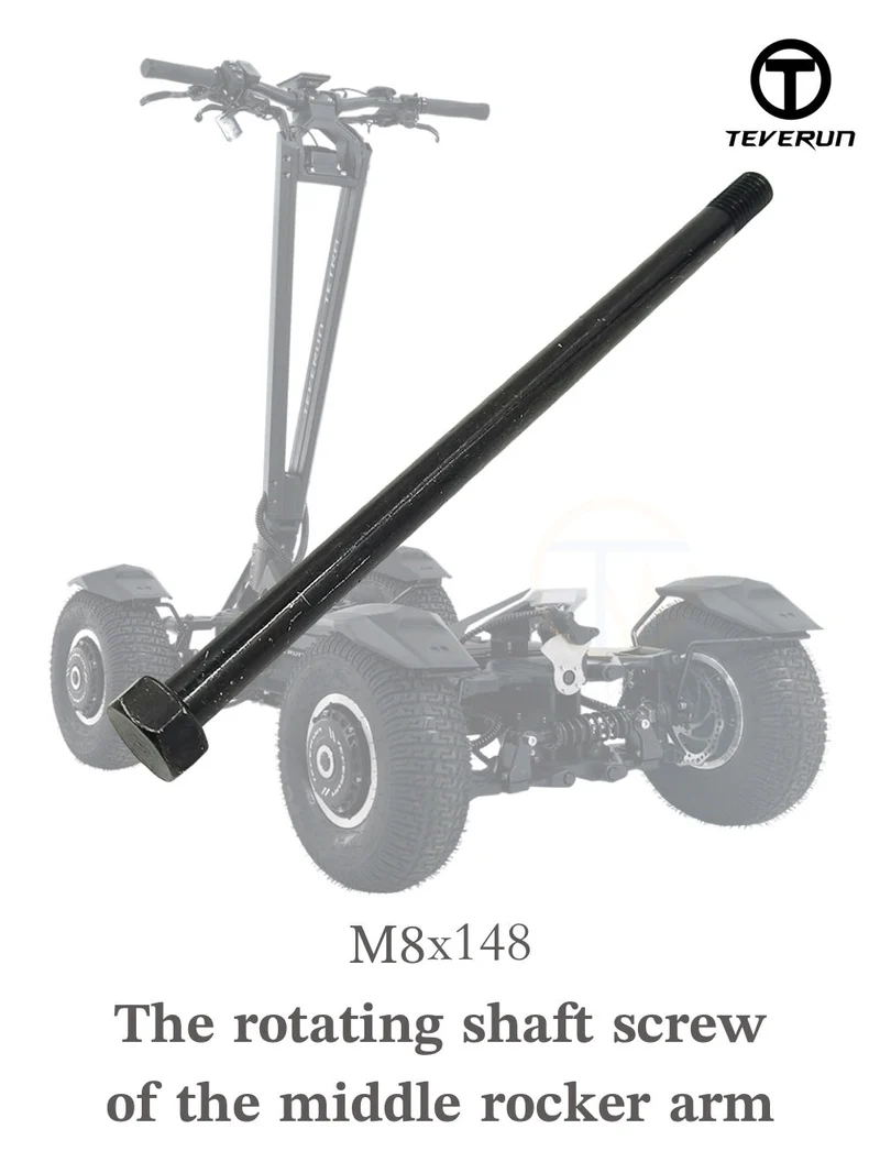 TEVERUN M8x148 Mellanarmsskaftsbult För Tetra Elsparkcykel