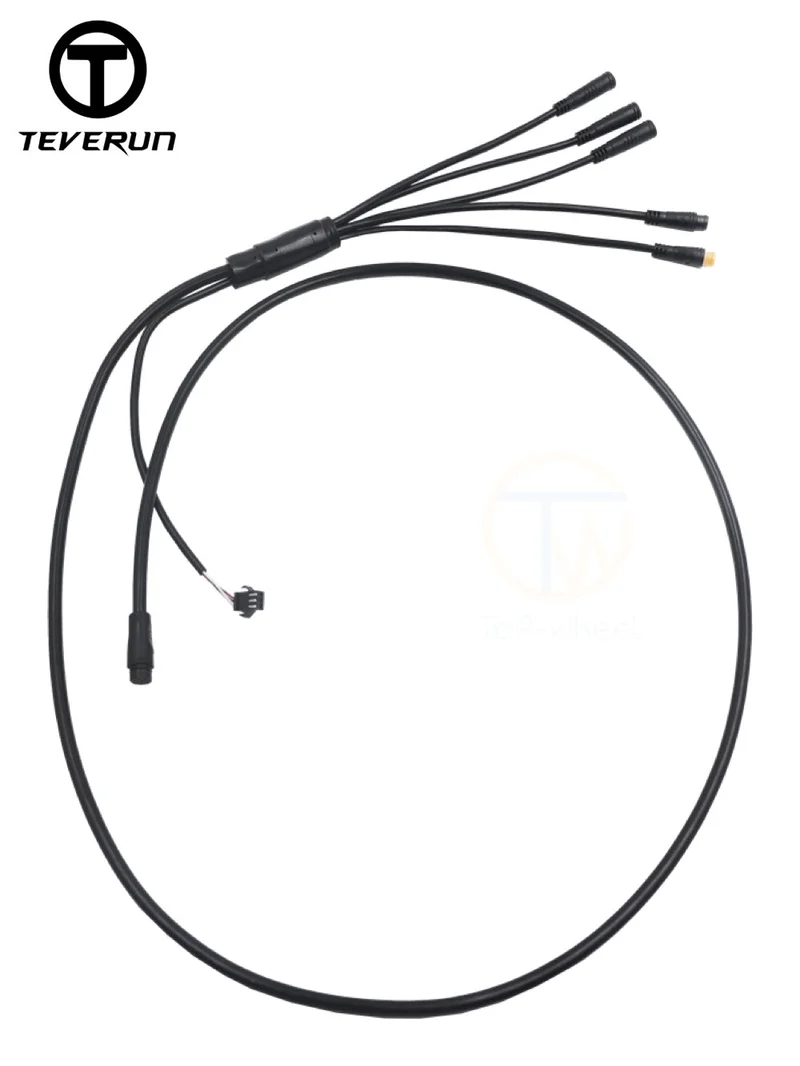 TEVERUN Original 2-till-5 Vattentät Huvudkabel För APP Sparkcykel