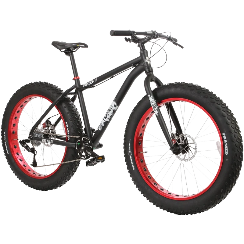 Framed Minnesota 1 Fat Bike Black-Red Mens