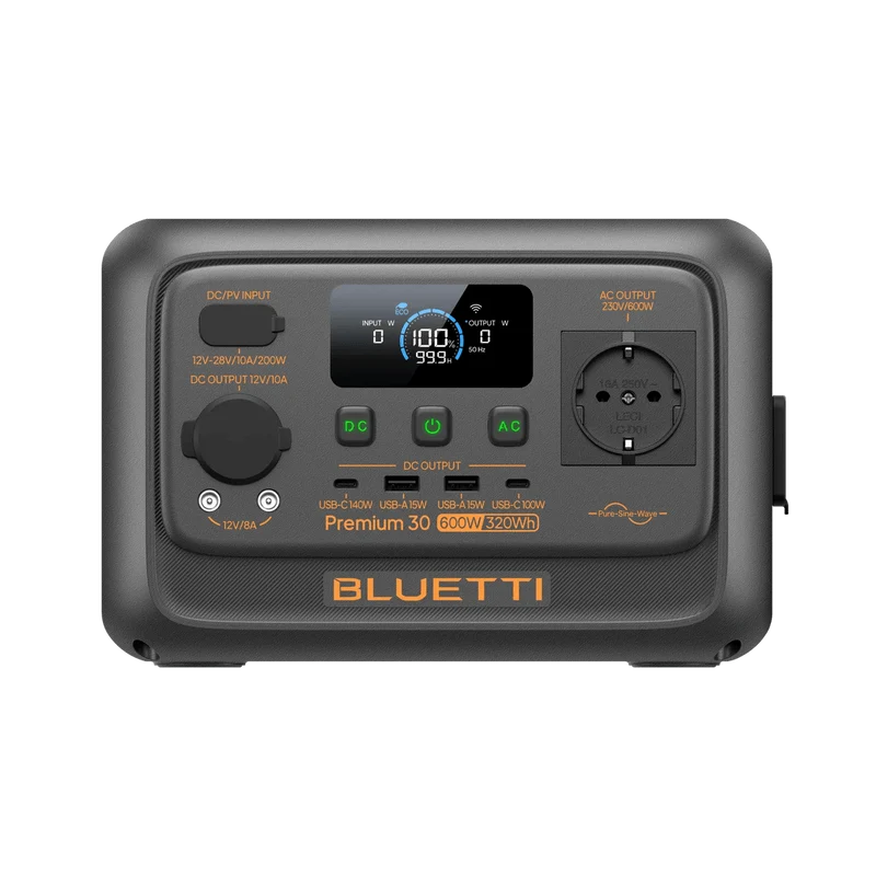 BLUETTI Premium 30 V2 Tragbare Powerstation I 600W 320Wh
